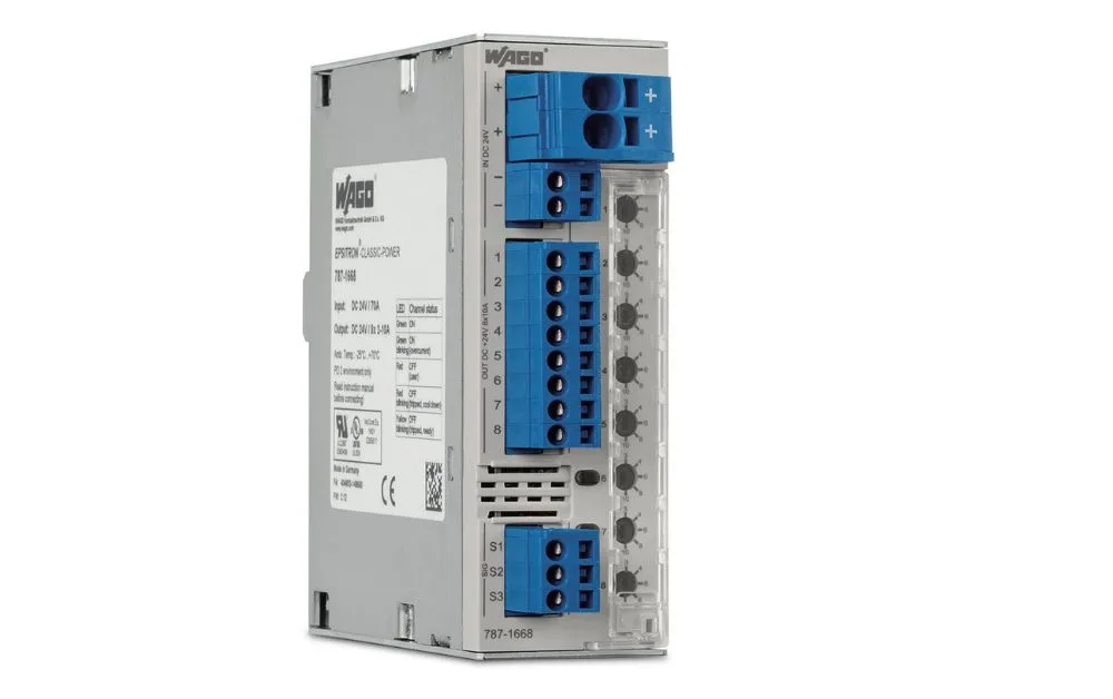 Introduction to the 787-1675 WAGO Power Supply