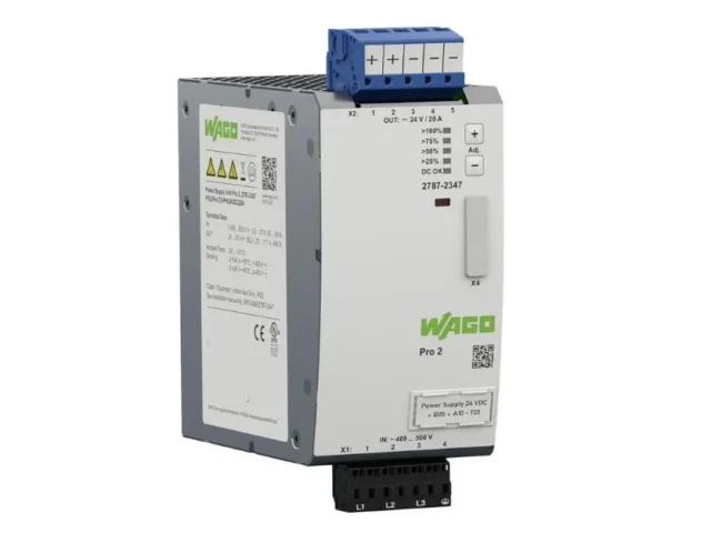 Advantages of Using Three-Phase Power Supplies like Wago 2787-2347