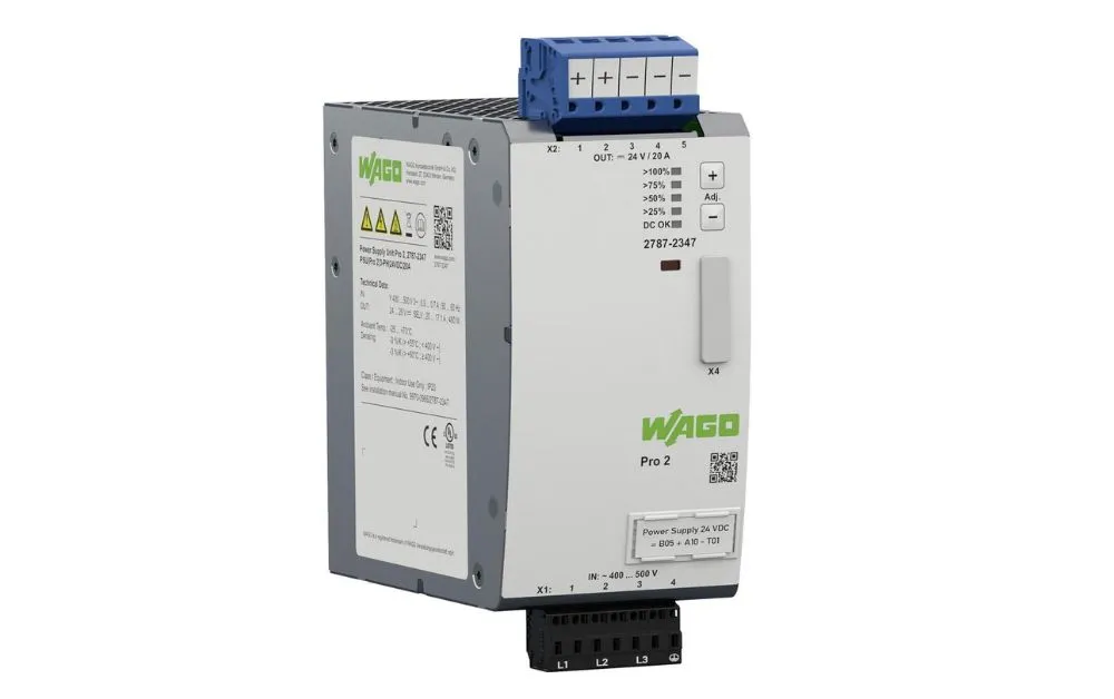 Advantages of Using Three-Phase Power Supplies like Wago 2787-2347
